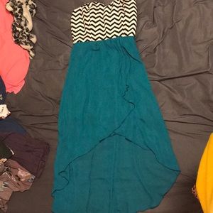 High love chevron dress